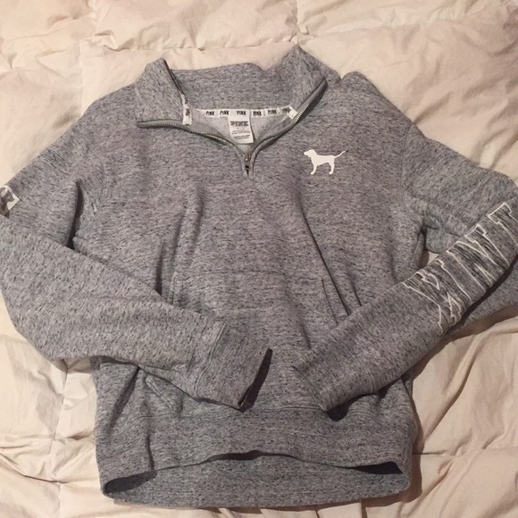 PINK Victoria's Secret Sweaters - 2/$10 Victoria’s Secret PINK Gray Sweater Small